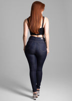 Calça Jeans Sawary Levanta Bumbum - 273614 AZUL