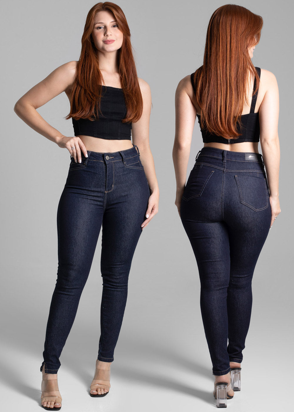 Calça Jeans Sawary Levanta Bumbum - 273614 AZUL