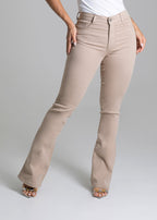 Calça Sarja Sawary Boot Cut - 274683 BEGE