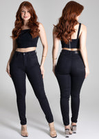 Calça Sarja Sawary Levanta Bumbum - 275004 PRETO