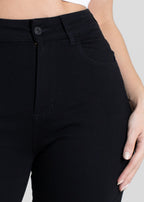 Calça Sarja Sawary Wide Leg - 275028 PRETO