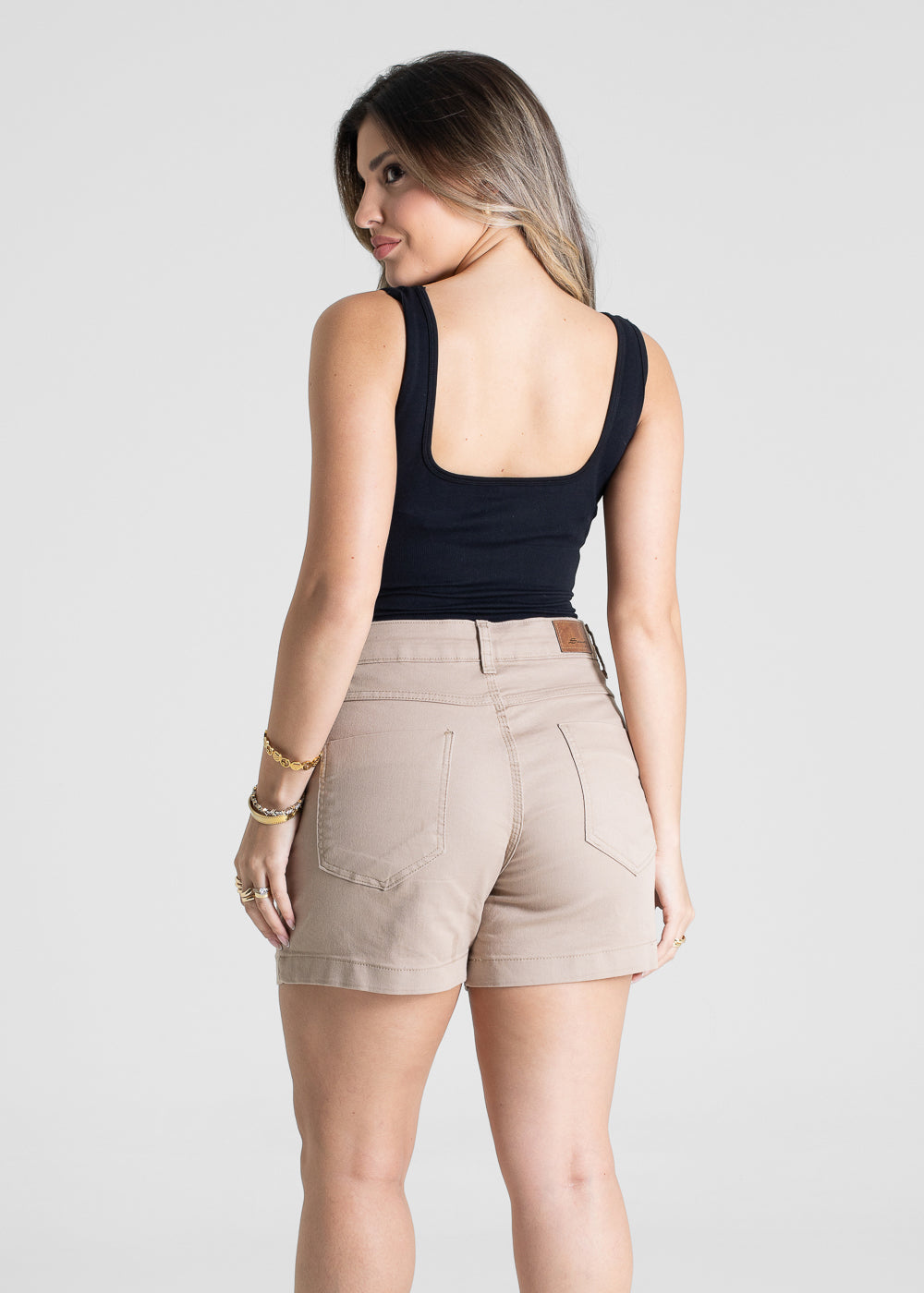 Shorts Sarja Sawary - 280439 BEGE