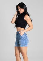 Shorts Jeans Sawary - 280707 AZUL