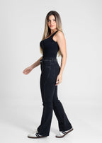 Calça Jeans Sawary Boot Cut - 280809 PRETO