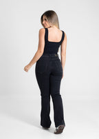 Calça Jeans Sawary Boot Cut - 280809 PRETO