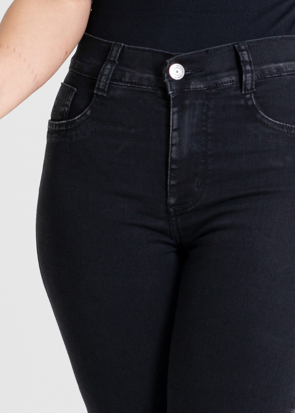 Calça Jeans Sawary Boot Cut - 280809 PRETO