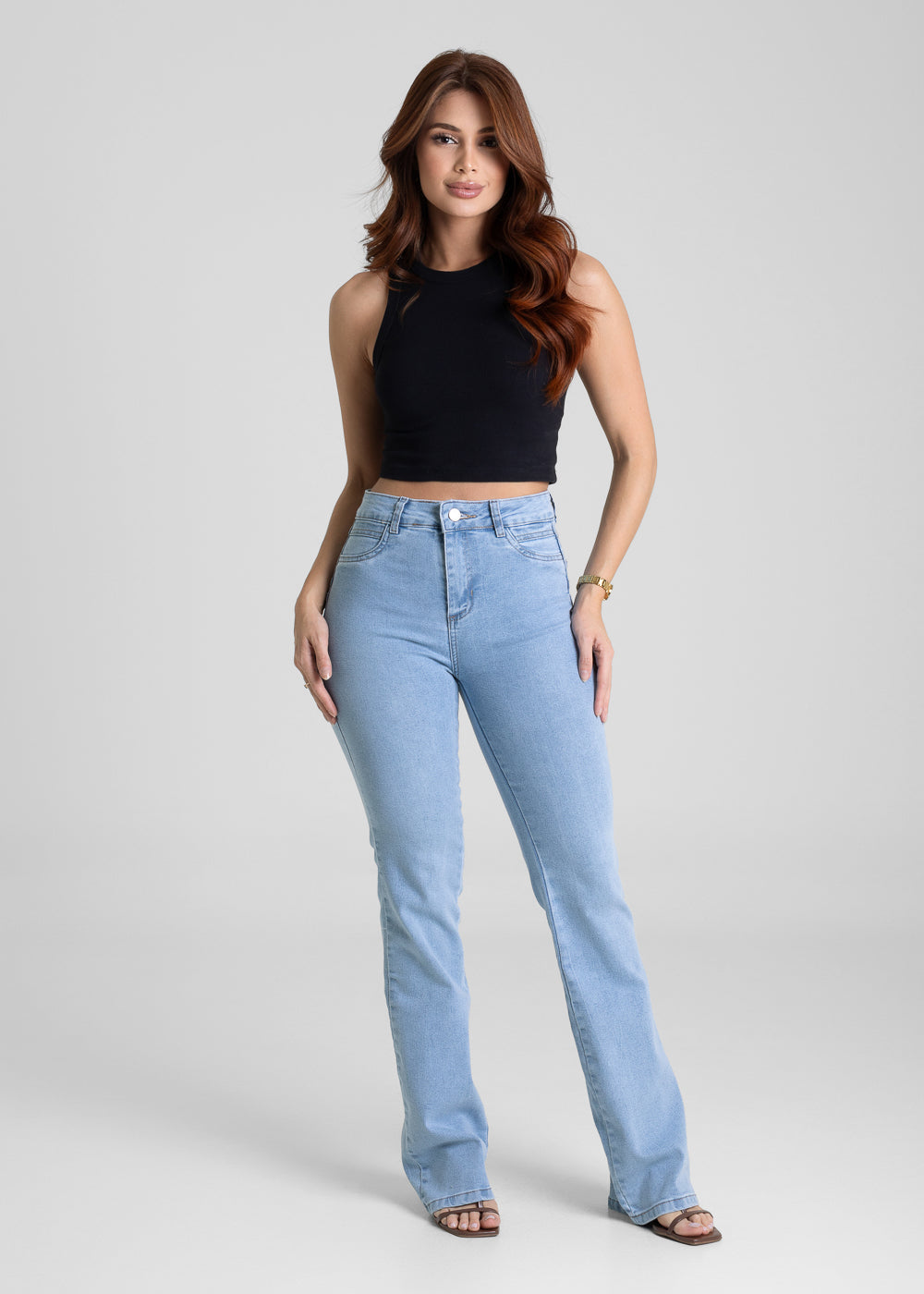 Calça Jeans Sawary Levanta Bumbum - 281090 AZUL