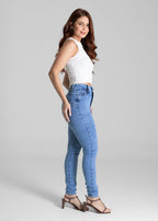 Calça Jeans Sawary Levanta Bumbum - 281113 AZUL