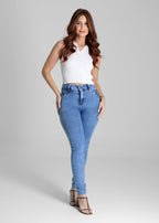 Calça Jeans Sawary Levanta Bumbum - 281113 AZUL