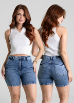 Shorts Jeans Sawary - 281328 AZUL