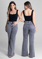 Calça Jeans Sawary Boot Cut - 281407 PRETO