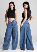 Calça Jeans Sawary Balloon - 283117 AZUL