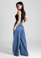 Calça Jeans Sawary Balloon - 283117 AZUL