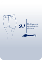 Saia Linho Sawary Midi - 280474 OFF WHITE