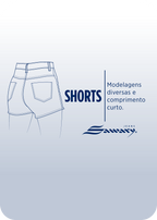 Shorts Sarja Sawary - 275695 BEGE