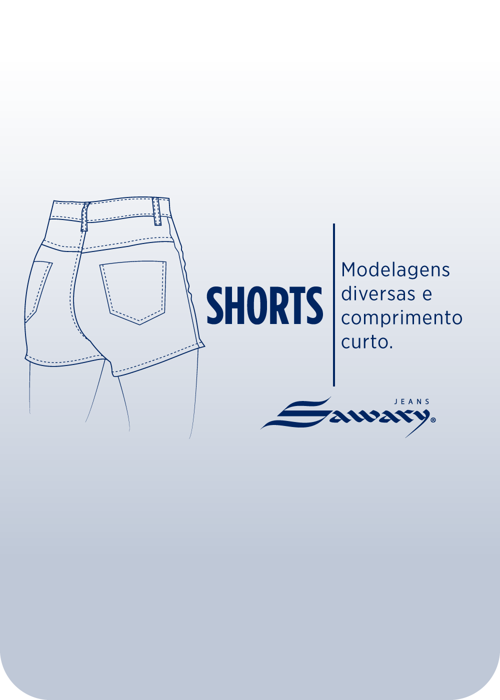 Shorts Jeans Sawary - 280707 AZUL